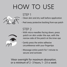 Load image into Gallery viewer, PCA SKIN Hyaluronic Acid Microneedle Eye Patches - Box of 4 Pairs