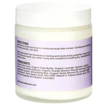Load image into Gallery viewer, Essance Organic Body Butter 4oz. (Lavender)
